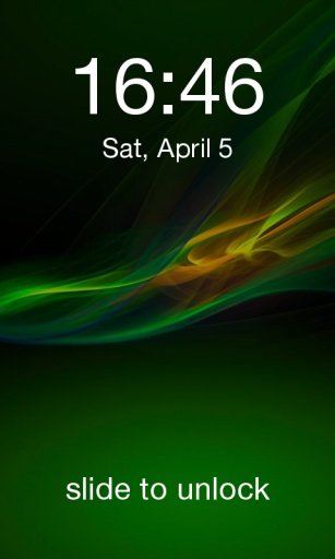 Xperia Lock Screen iOS style截图2