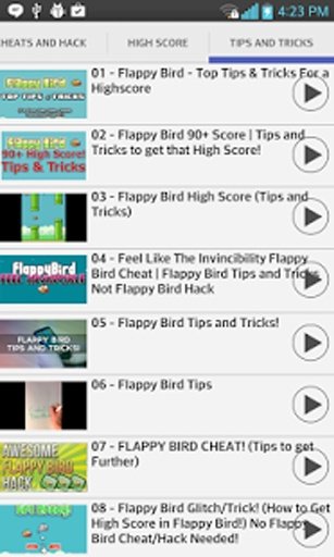 Flappy Bird Cheats截图4