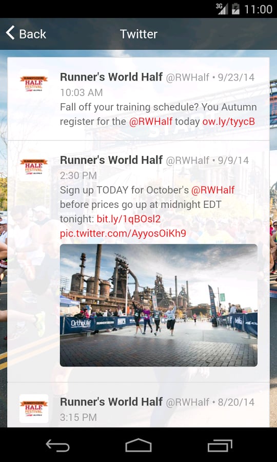 Runner's World Half截图5