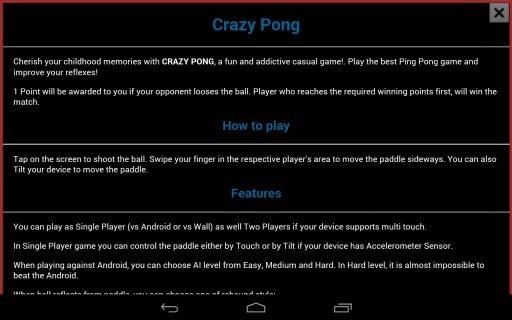 Crazy Pong截图3