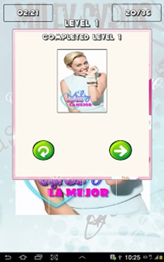 Miley Cyrus Puzzle HD截图3