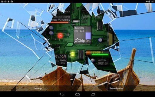 Cracked Screen 3D Parallax HD截图10