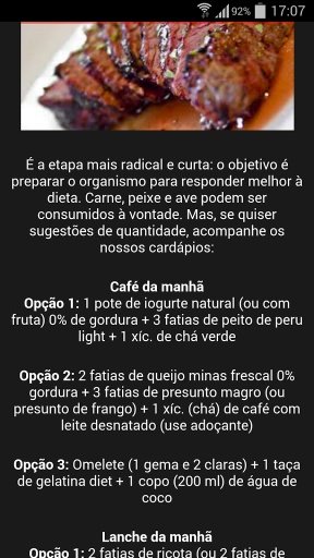 Dieta da prote&iacute;na截图2