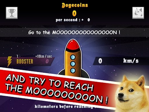 DogeCoin Clicker to the Moon截图2