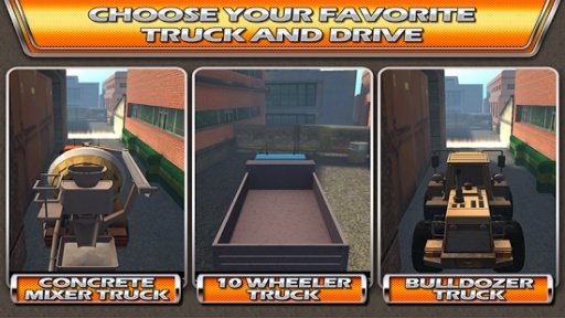 Euro Park Truck Traffic Racer截图1