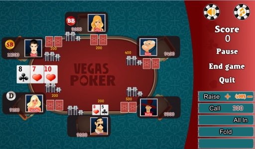 Vegas Poker Free截图2