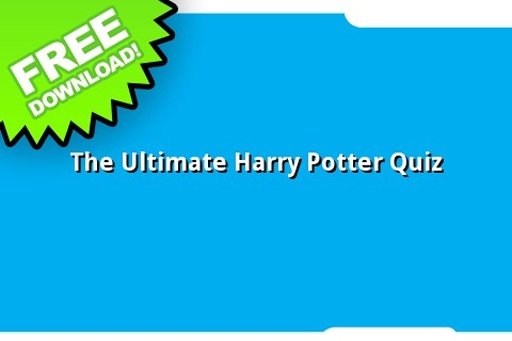 The Ultimate Harry Potter Quiz截图2