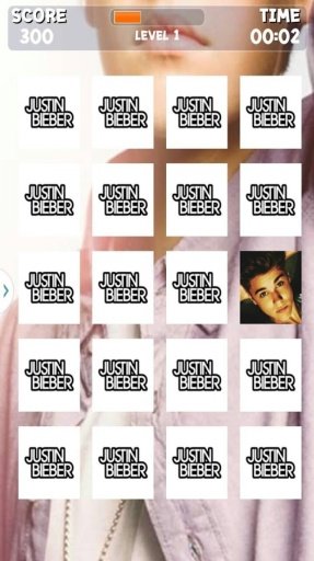 Justin Bieber Game Memory截图7