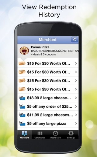 DoubleTake Offers Merchant App截图2