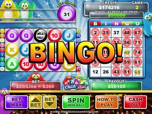 Bingo Chick Slots FREE截图4