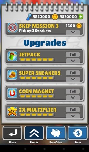 Subway Surfer Cheats Moscow截图4