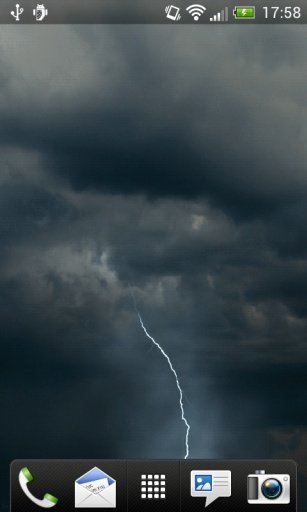 Storm Lightning Live Wallpaper截图4