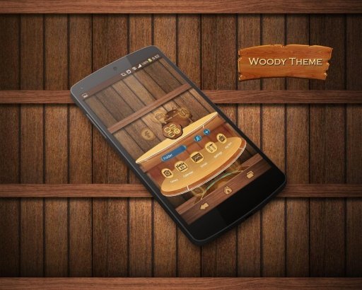 WoodyHD Next Launcher 3D Theme截图7