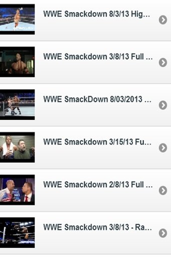 WWE Smackdown Videos截图4