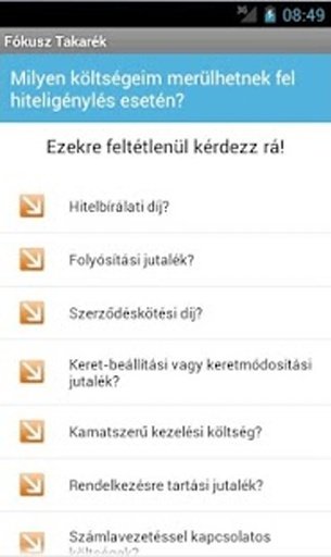 F&oacute;kusz Takar&eacute;k - Kalkul&aacute;tor截图2