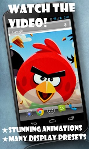 Angry Birds live wallpaper截图1