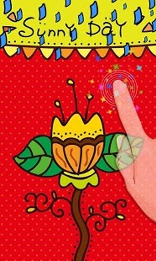 Cartoon Flower Live Wallpaper截图4