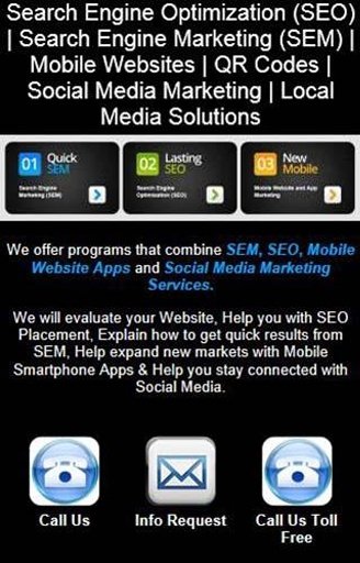 SEM SEO Local Media Solutions截图2