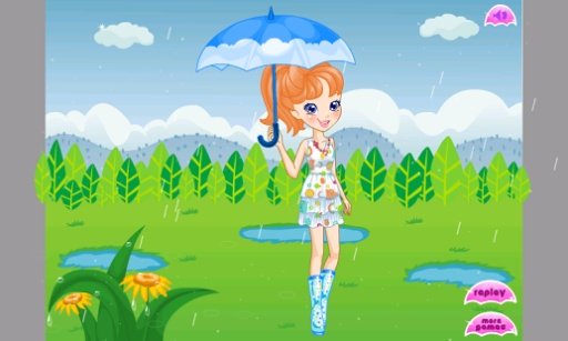 Dress Up! Polly in the Rain!截图5