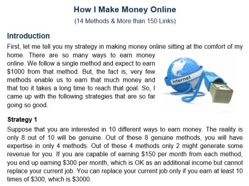 How I Make Money Online截图3