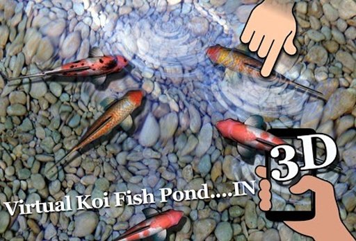 3D Koi Fish Pond Live Wallpaper截图2