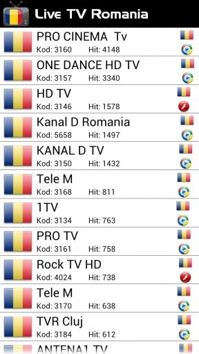 Live TV Romania截图2