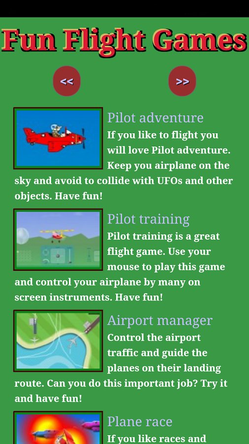 Fun Flight Games截图1