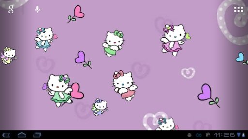 Hello Kitty Angel Live Wallpaper截图3