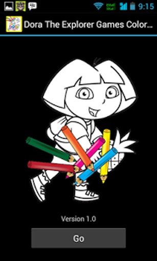 Dora The Explorer Games Coloring截图3