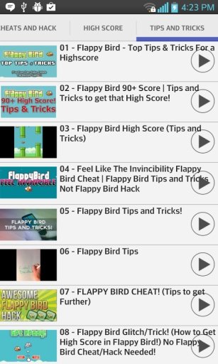 Flappy Bird Cheats截图9