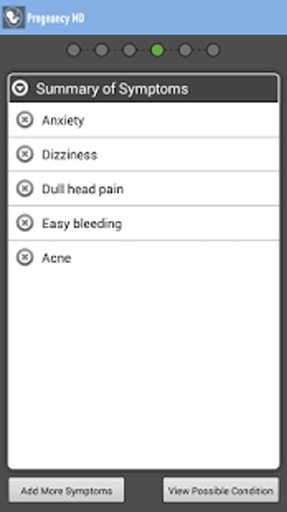Pregnancy Symptom Checker Lite截图6