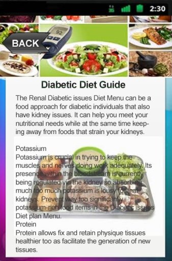 Diabetic Diet Guide截图1