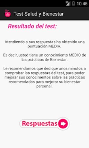 Test Salud y Bienestar截图2