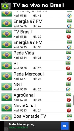 TV ao vivo no Brasil截图3