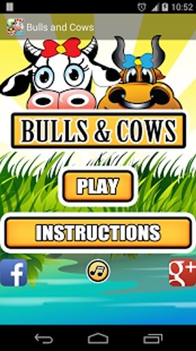 Bulls And Cows - Guess Number截图1