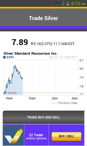 Silver Price Chart and Trade截图1