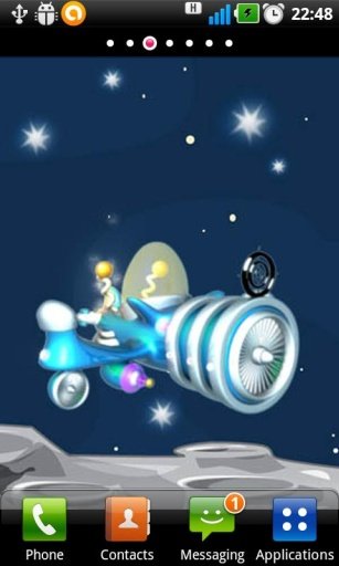 Spaceship Live Wallpaper截图3