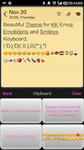 White Type Writer Keyboard截图5