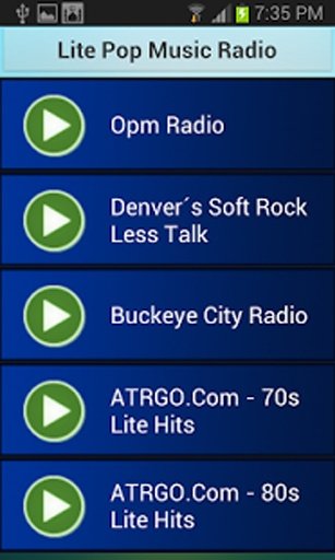 Lite Pop Music Radio截图1