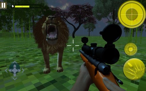 Jungle Animals Hunting 3D截图1