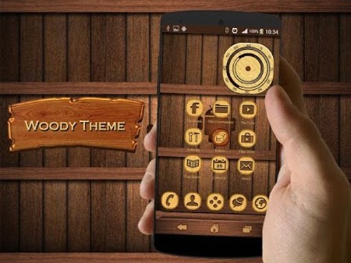 WoodyHD Next Launcher 3D Theme截图2