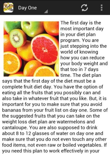 Weight Loss 7 Days Diet截图2