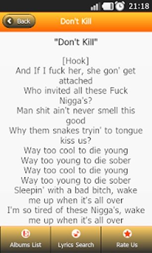 Lil Wayne Lyrics截图1