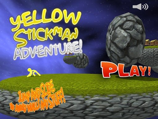 Yellow Stickman Space Jump截图2