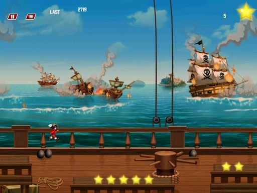 Ninja Pirate Treasure Run - HD截图1