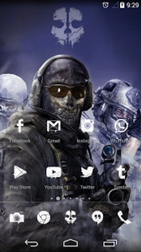 Ghosts Theme截图6