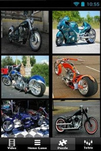 Motorcycle Puzzles Games截图1