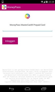 MoneyPass Prepaid Creditcard截图