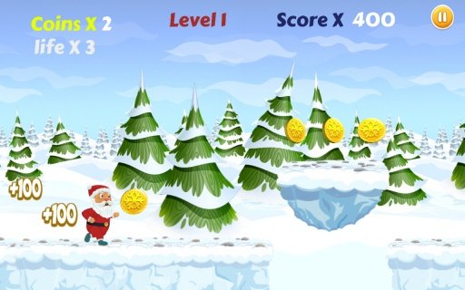 Santa Run: Free Christmas Game截图9