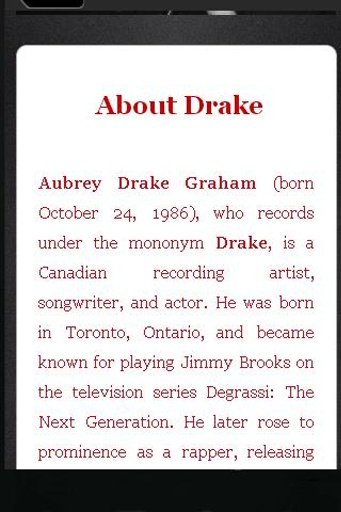 Drake, Music, Videos, Pictures截图5